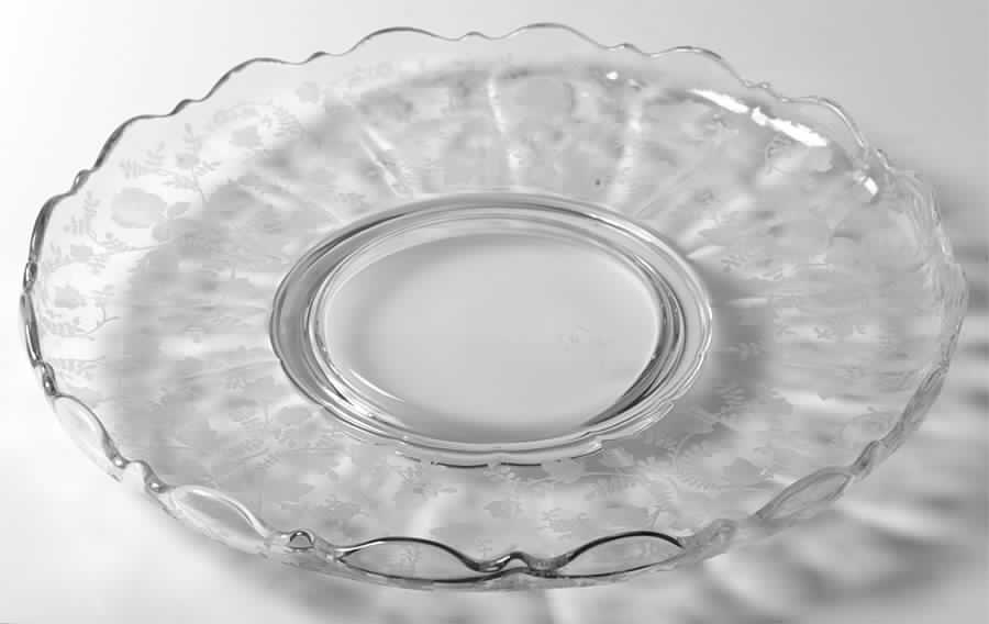 Roselyn Large Rolled Edge Torte Plate by Cambridge-1