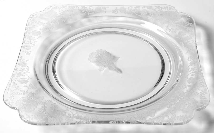 Roselyn Square Plate by Cambridge-1