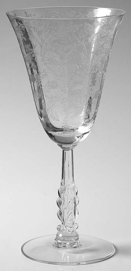 Roselyn Water Goblet by Cambridge-1