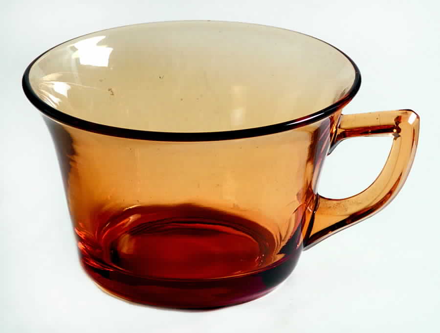 Round Amber Cup Only by Cambridge-1