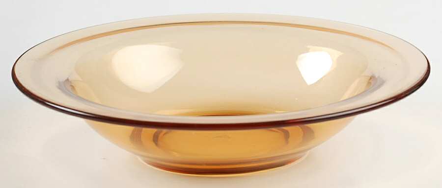 Round Amber Small Fruit Dessert Bowl by Cambridge-1