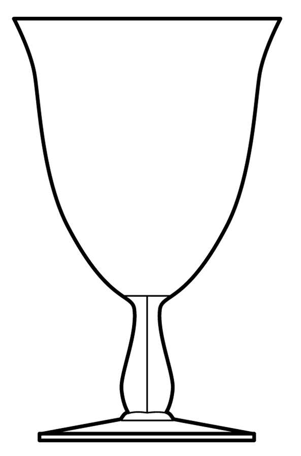 Simplicity Clear Water Goblet by Cambridge-1