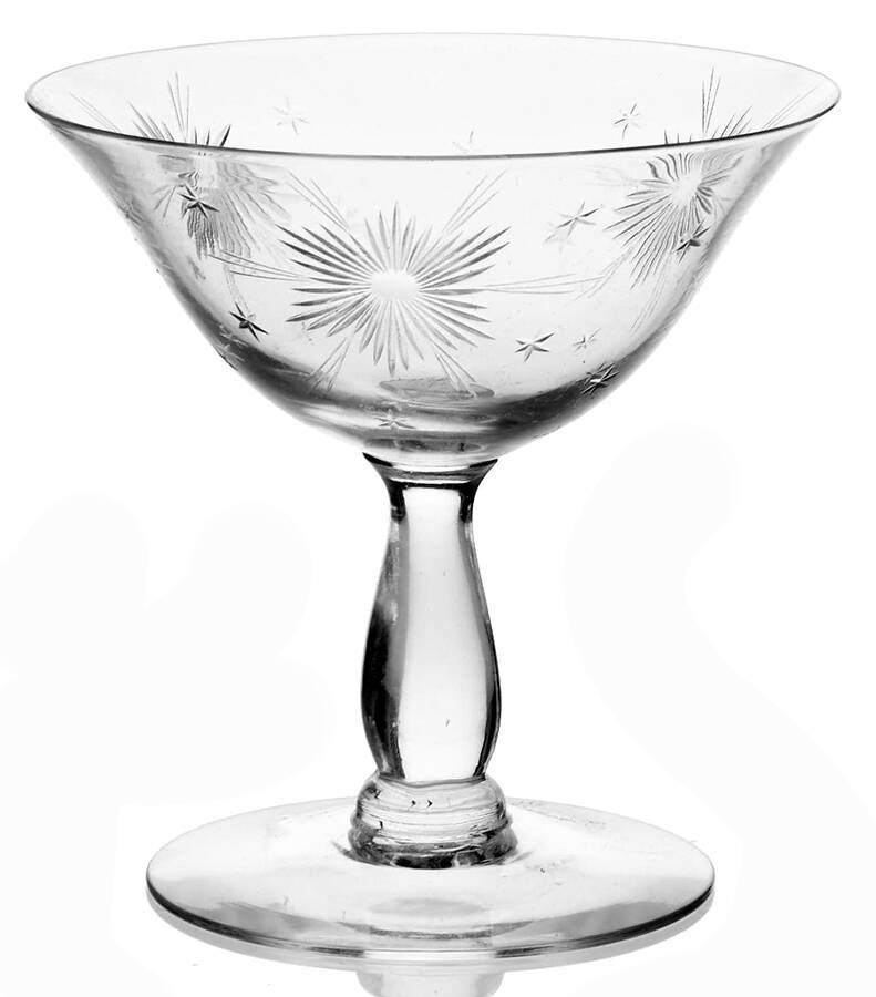 Starlite Champagne/Tall Sherbet by Cambridge-1