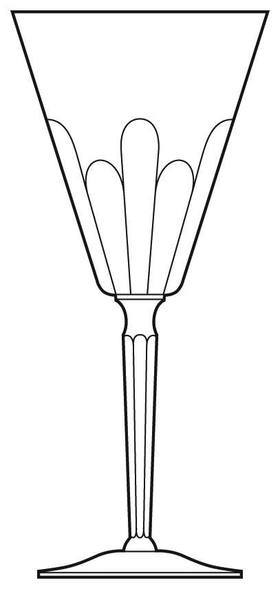 Sunnybrook Water Goblet by Cambridge-1