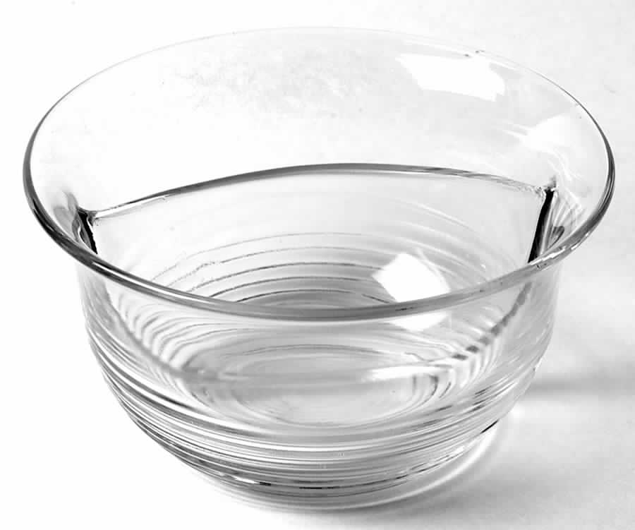 Tally Ho Clear (Stem 1402) Twin Bowl Salad Dressing Set by Cambridge-1