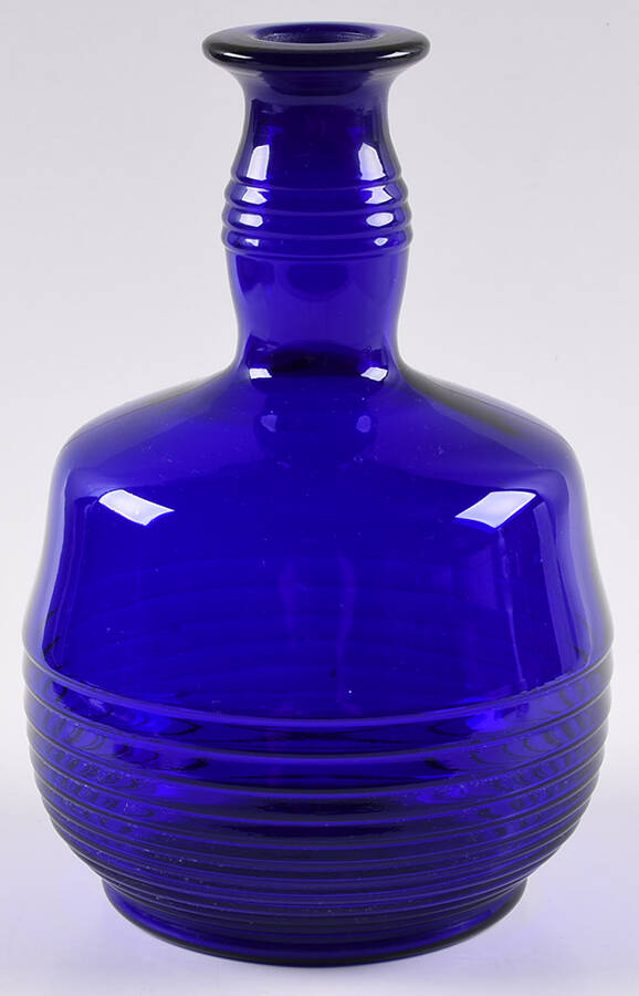 Tally Ho Cobalt (Stem 1402) Decanter No Stopper by Cambridge-1