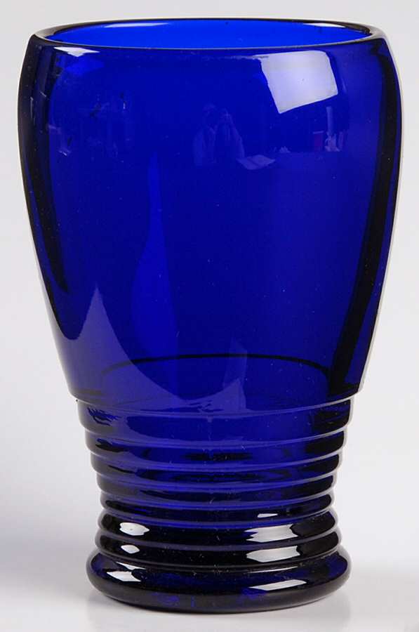 Tally Ho Cobalt (Stem 1402) 5 Oz Flat Tumbler by Cambridge-1