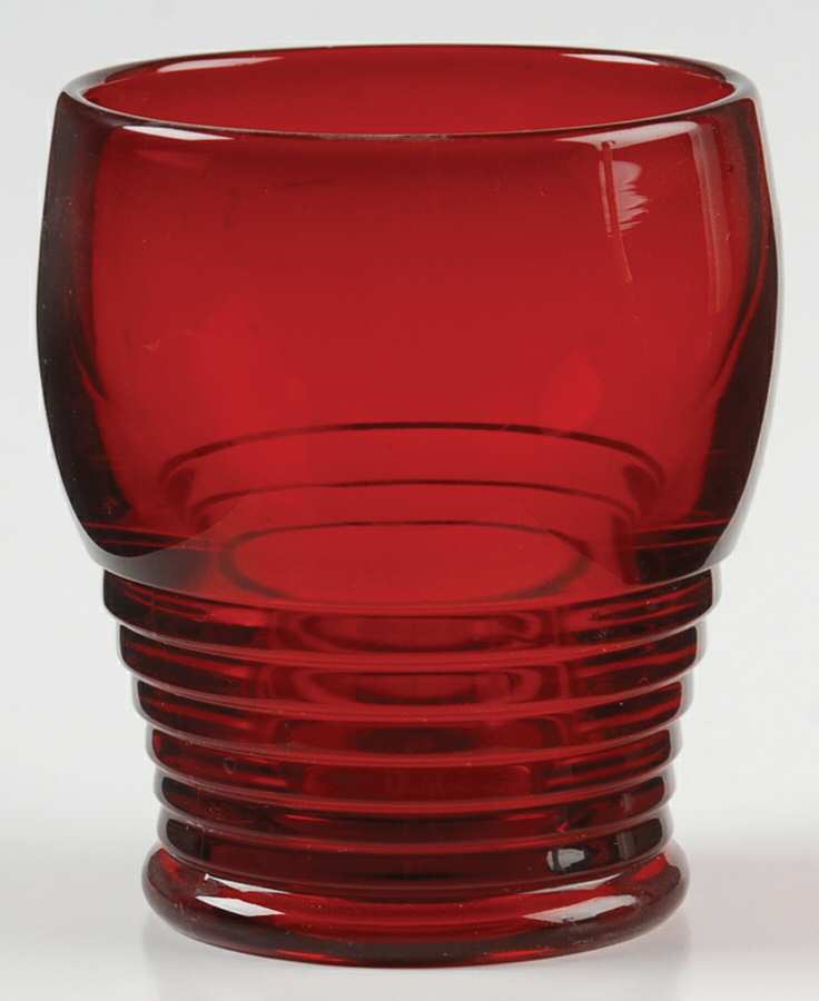 Tally Ho Ruby (Stem 1402) 8 Oz Flat Tumbler by Cambridge-1