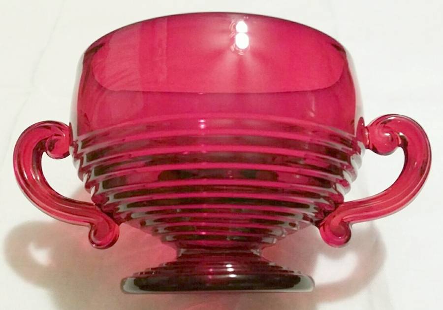 Tally Ho Ruby (Stem 1402) Open Sugar by Cambridge-1