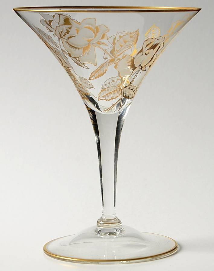 Talisman Rose Champagne/Tall Sherbet by Cambridge-1