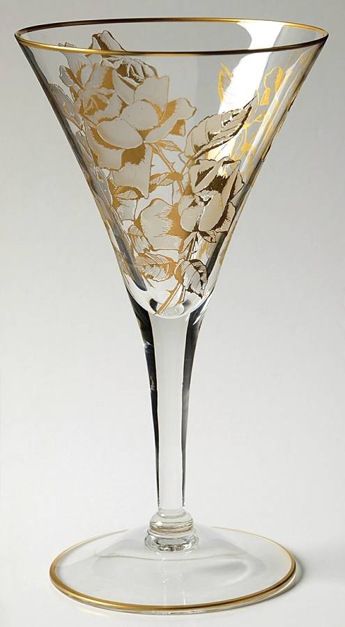 Talisman Rose Water Goblet by Cambridge-1