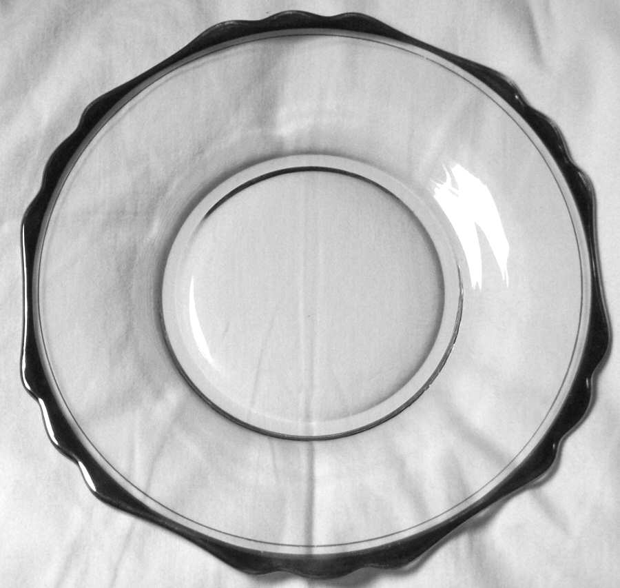 3122 Platinum Luncheon Plate by Cambridge-1