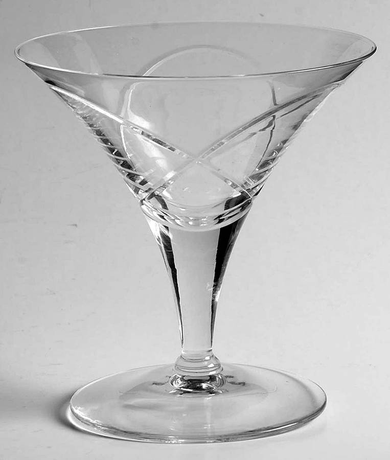 Wedding Rings (Stem 7966) Low Sherbet by Cambridge-1