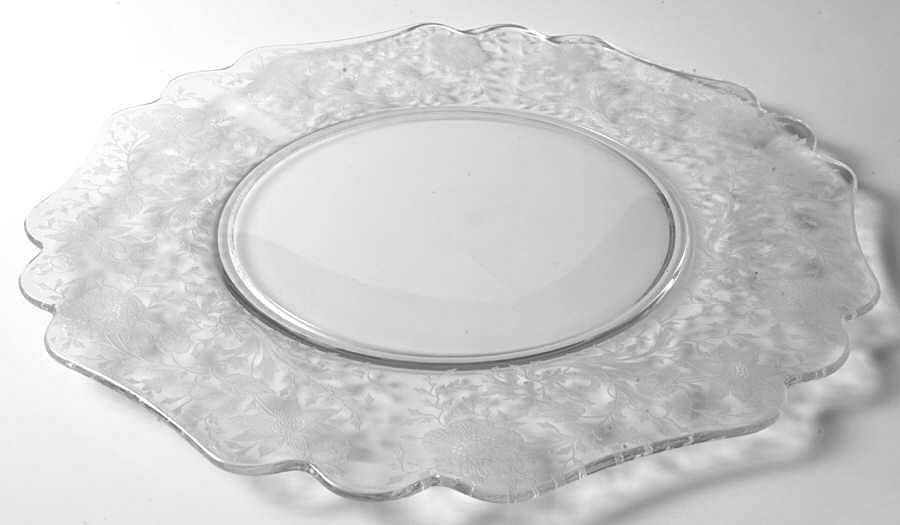 Wildflower (Stem 3121, Gold Encrusted) 14" Chop Plate (3400) by Cambridge-1
