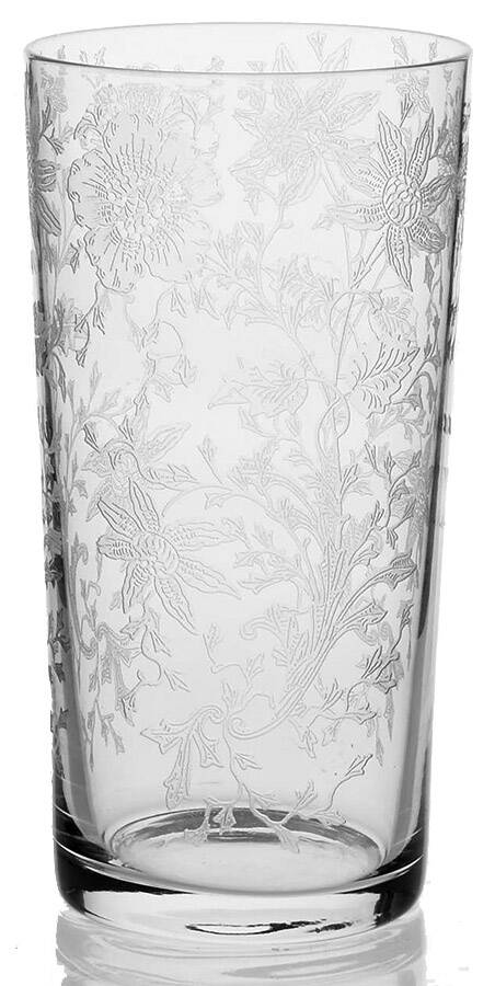 Wildflower Clear 12 Oz Straight Soda Tumbler by Cambridge-1