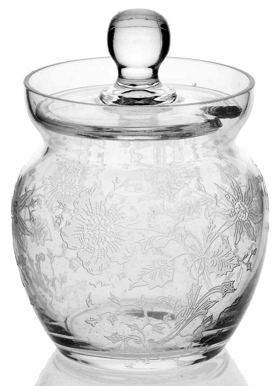 Wildflower Clear Mustard & Lid by Cambridge-1