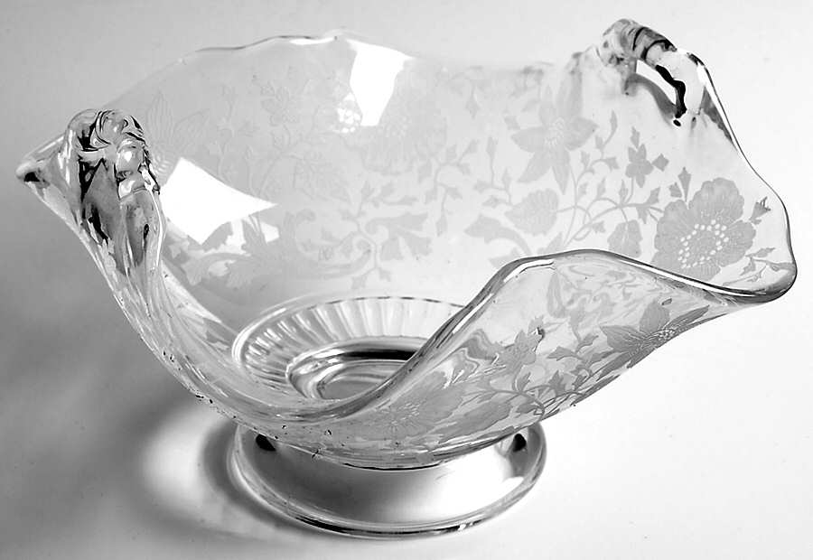 Wildflower Clear 6" Low 2 Handle Basket by Cambridge-1