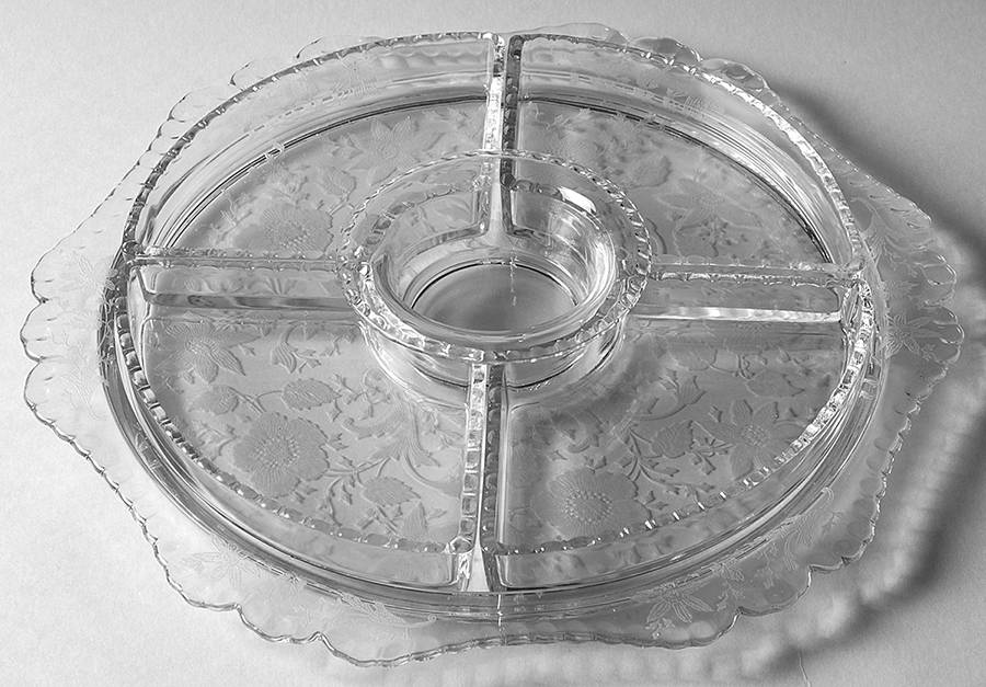 Wildflower Clear 6 Pieces Relish Set by Cambridge-1