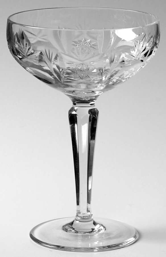 132 Champagne/Tall Sherbet by Crystal Clear Industries-1