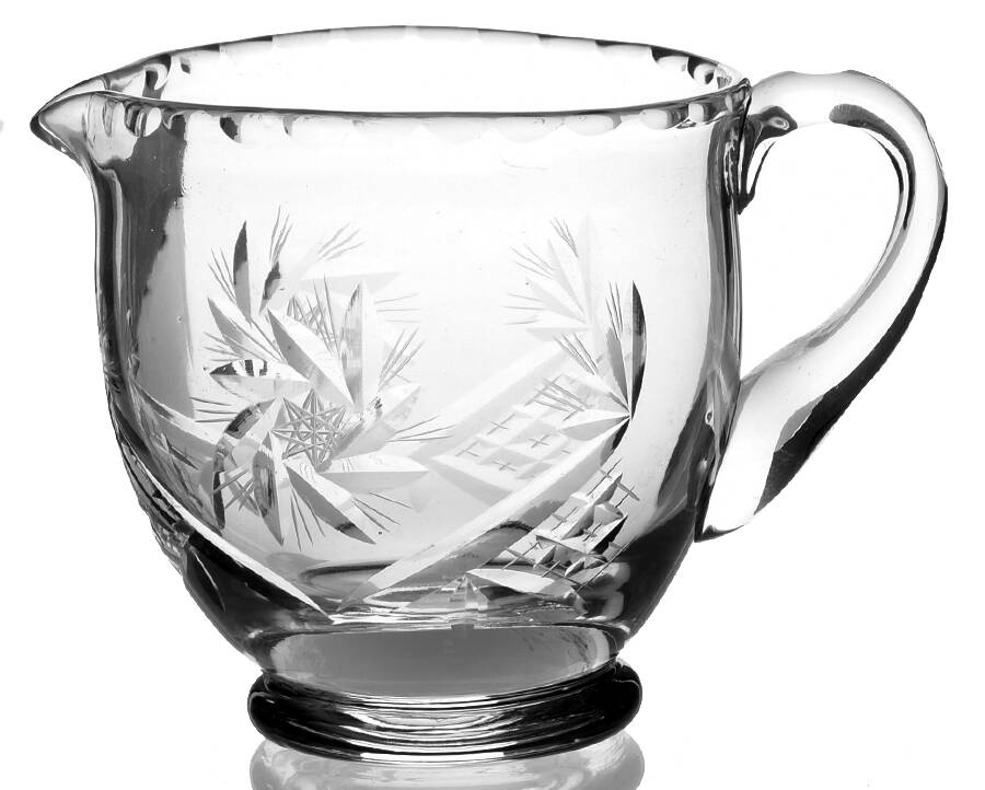 Adria Pinwheel Mini Creamer by Crystal Clear Industries-1