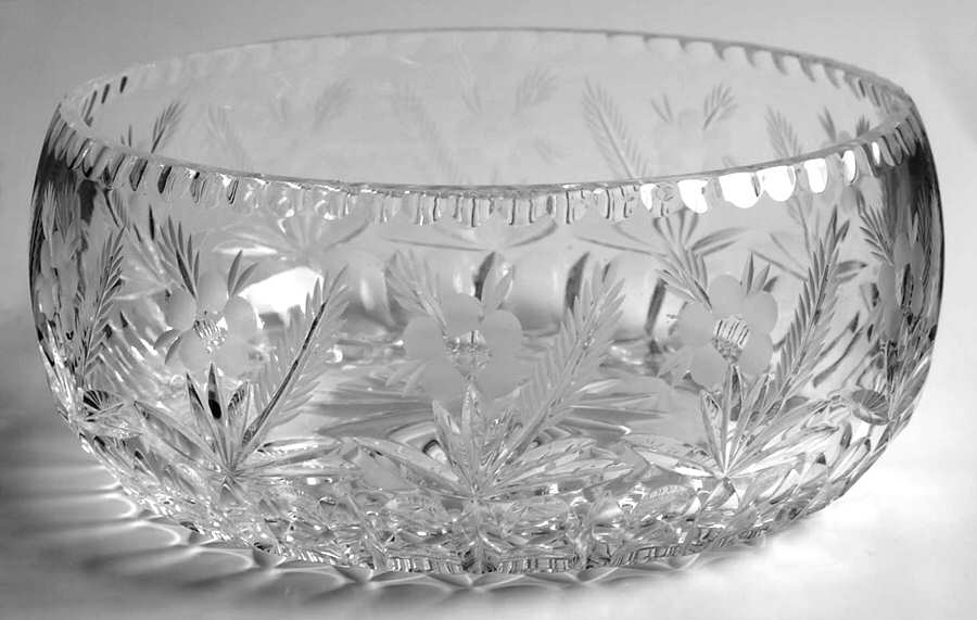Celine 7" Round Bowl by Crystal Clear Industries-1
