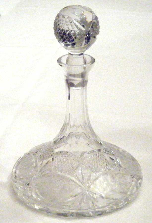 Chardoney Ships Decanter & Stopper by Crystal Clear Industries-1