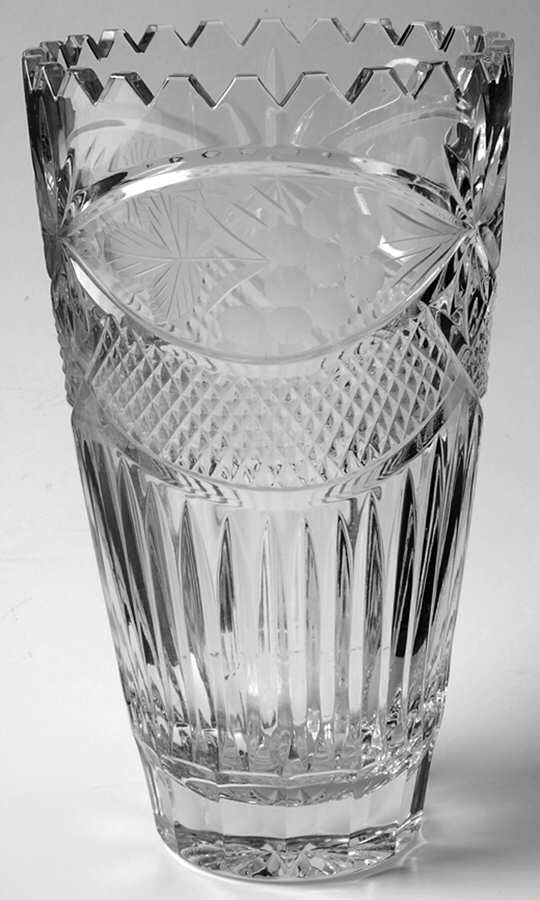 Chardoney 9" Flower Vase by Crystal Clear Industries-1