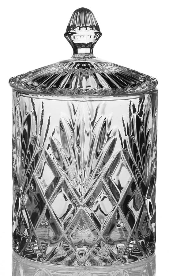 Essex Candy Jar & Lid by Crystal Clear Industries-1