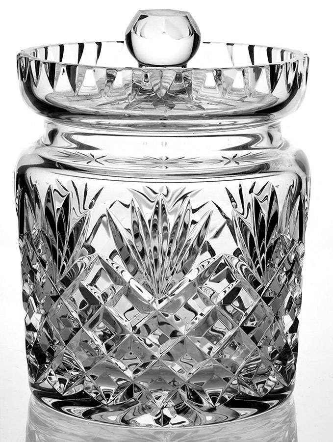 Essex Biscuit Barrel & Lid by Crystal Clear Industries-1