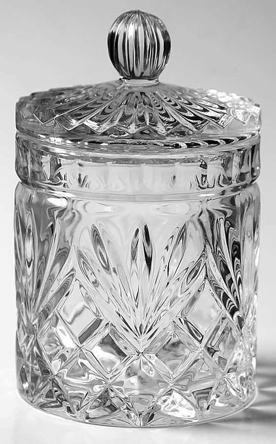 Essex Candy Jar & Lid by Crystal Clear Industries-1