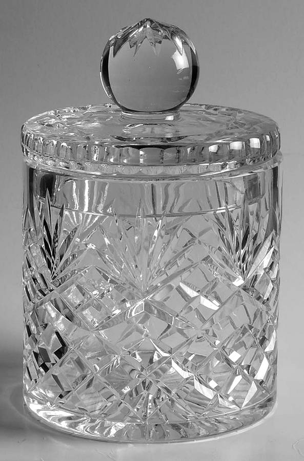 Essex Biscuit Barrel & Lid by Crystal Clear Industries-1