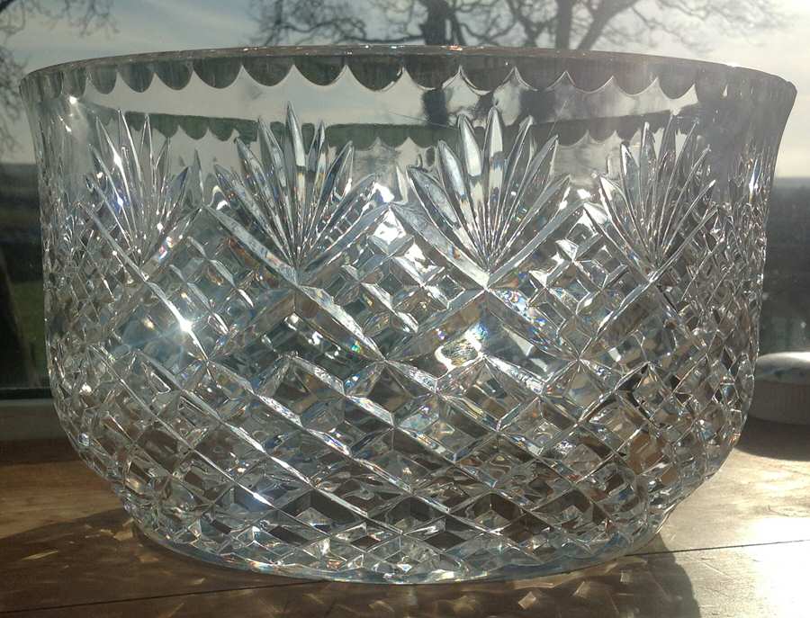 Essex 12" Round Bowl by Crystal Clear Industries-1