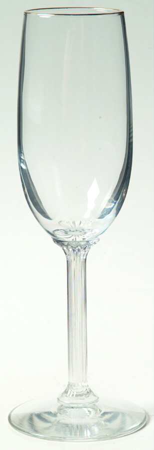 Expressions Gold Fluted Champagne by Crystal Clear Industries-1