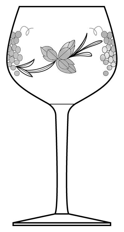 Malaga Water Goblet by Crystal Clear Industries-1