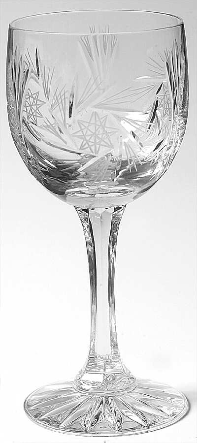 Monica Pinwheel Wine Glass by Crystal Clear Industries-1