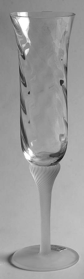 Valerie Frosted Fluted Champagne by Crystal Clear Industries-1
