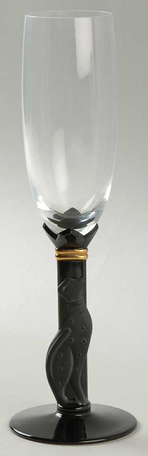 Casablanca (Black Stem) Fluted Champagne by Christian Dior-1