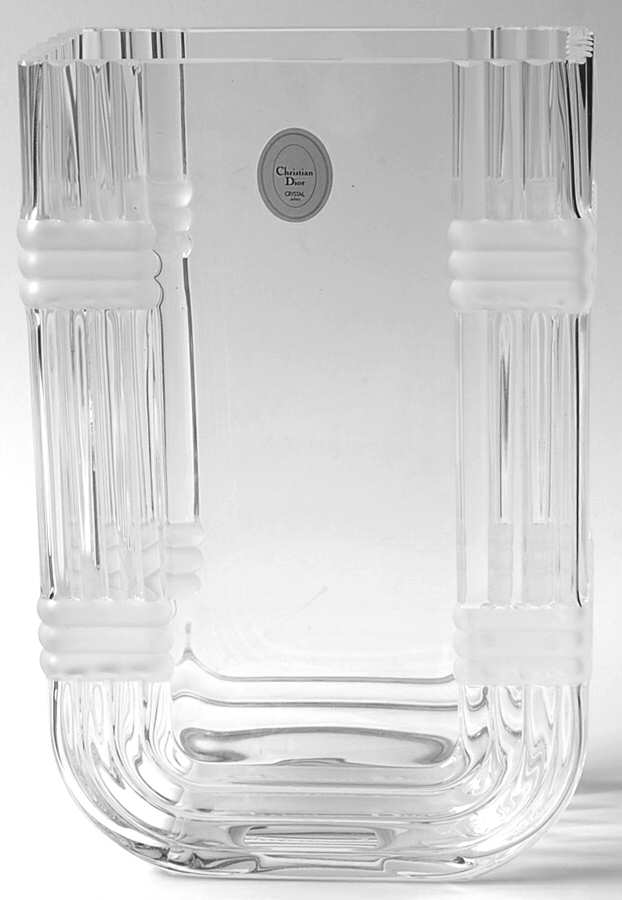 Gaudron Frost 8" Flower Vase by Christian Dior-1