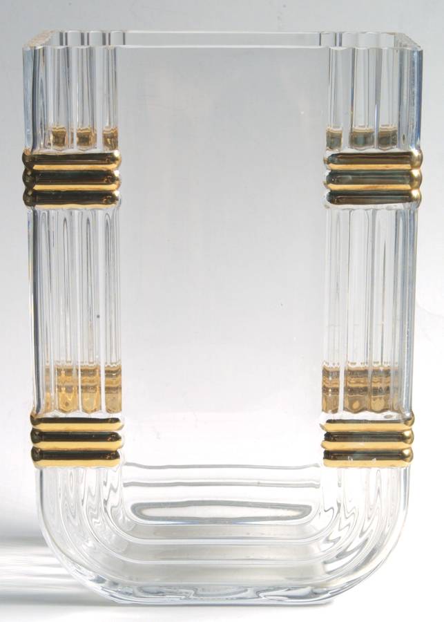 Gaudron Gold 8" Flower Vase by Christian Dior-1
