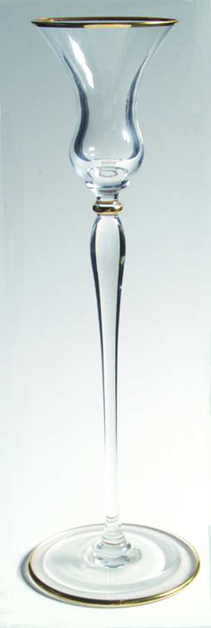 Triomphe Tall Single Light Candlestick by Christian Dior-1