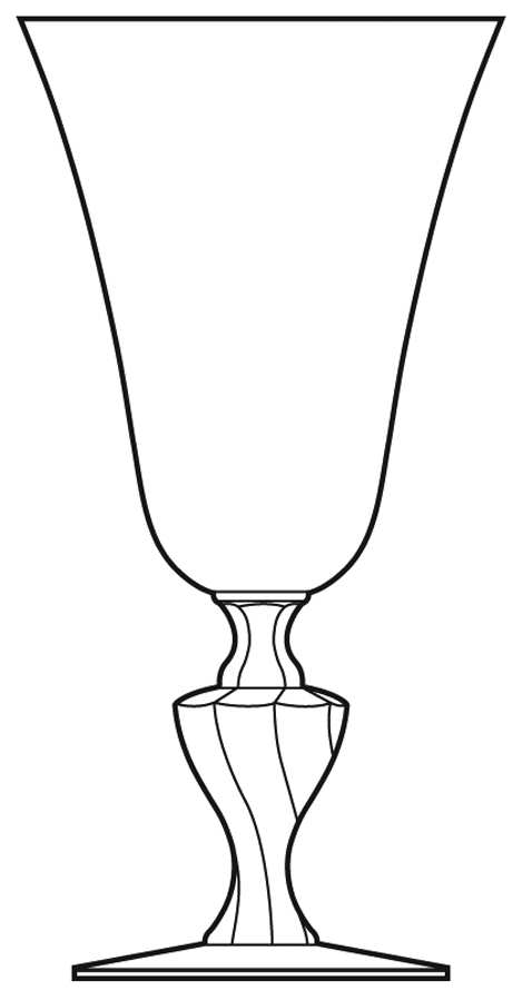 Norma Water Goblet by Cristal de Sevres-1