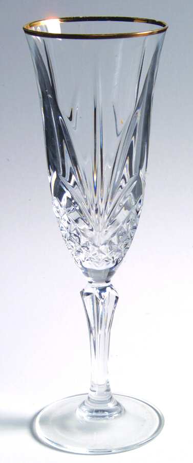 Salzburg Gold Fluted Champagne by Cristal de Flandre-1