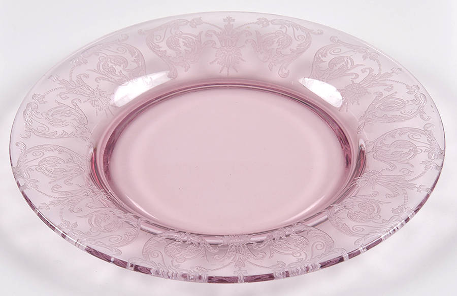 Balda Lavender 7" Salad Plate by Central Glass Works-1