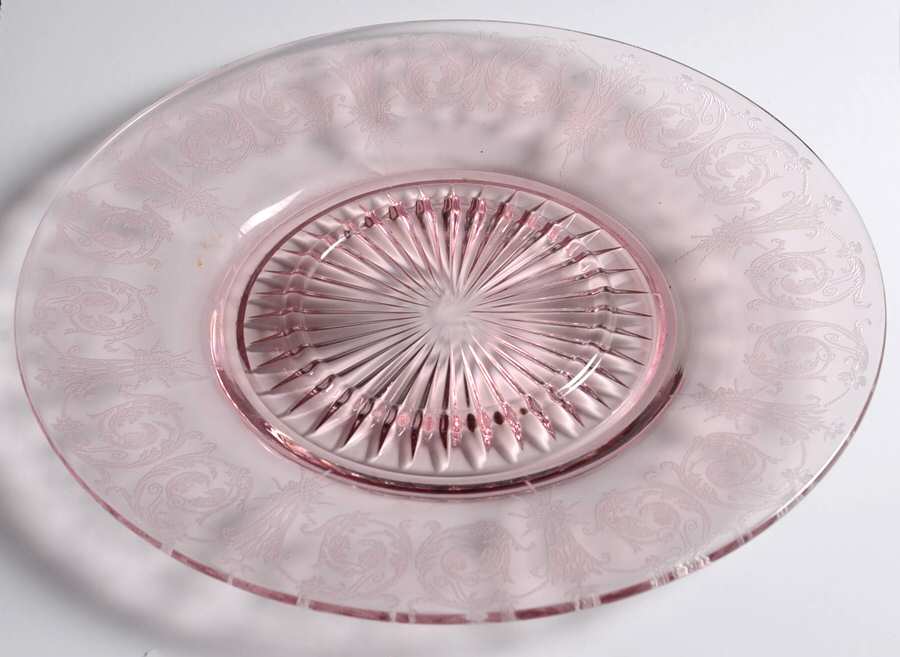 Balda Lavender Cheese & Cracker Plate by Central Glass Works-1