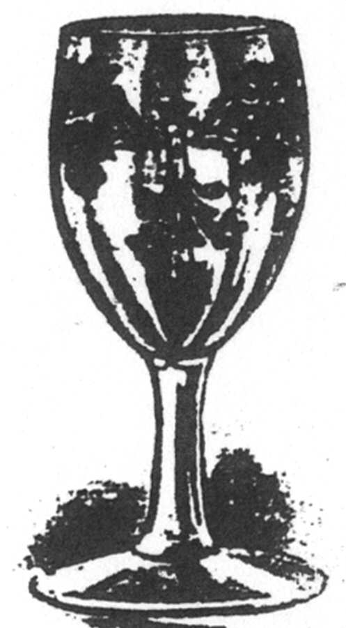 Greek Cordial Glass by Central Glass Works-1