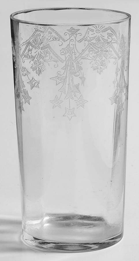 Greek 10 Oz Flat Tumbler by Central Glass Works-1