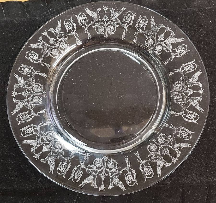 Harding Clear (Stem 780) 7" Salad Plate by Central Glass Works-1