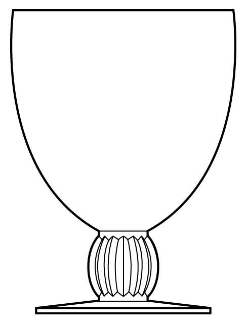 Alger Water Goblet by Lalique-1