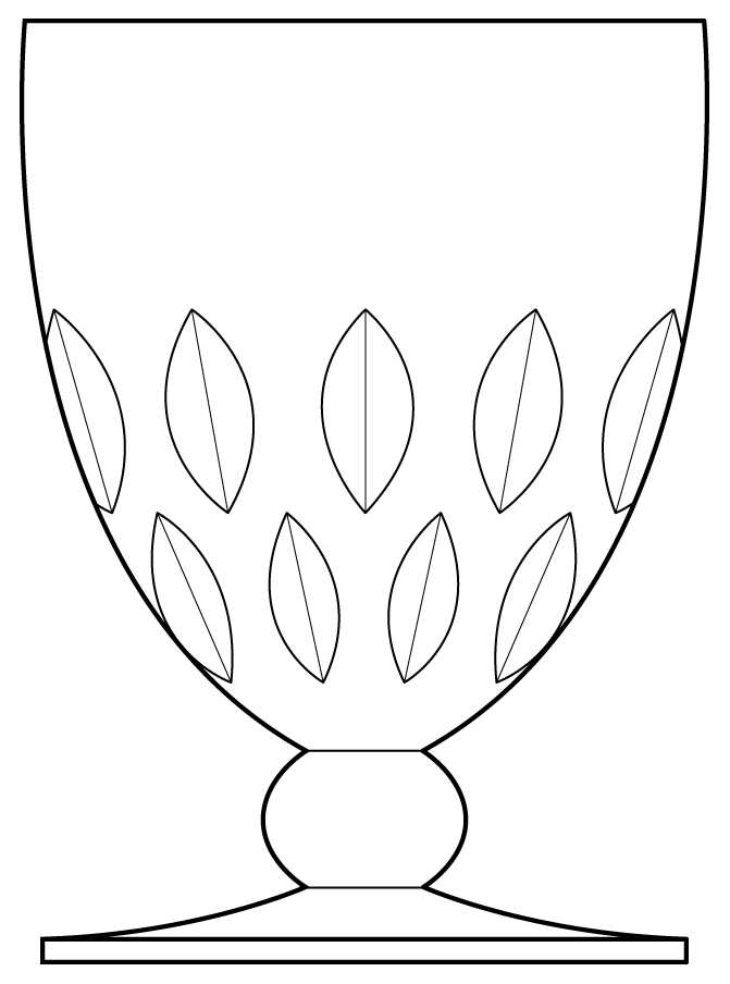 Bocage Water Goblet by Lalique-1