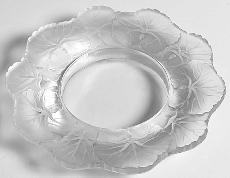 Honfleur Deep Saucer by Lalique-1